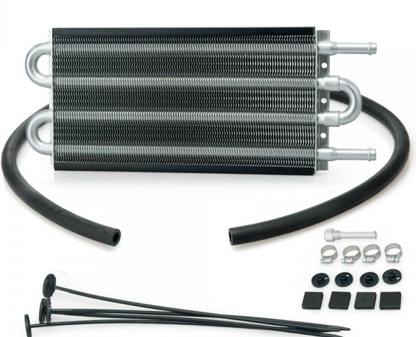 картинка Масляный радиатор трансмиссионный  4 ряда, 324 х 132 х 23 магазин  StreetTuning 