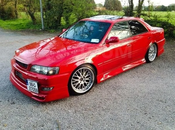 картинка Накладка на передний бампер Vertex для Toyota Chaser 100 магазин  StreetTuning 