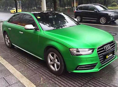 картинка Матовый хром Carbins USA зеленый (1.52м х 18м) магазин  StreetTuning 