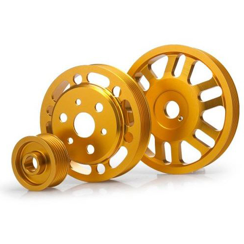 картинка Облегченные шкивы для Toyota GT86 Subaru BRZ,  золотые магазин  StreetTuning 