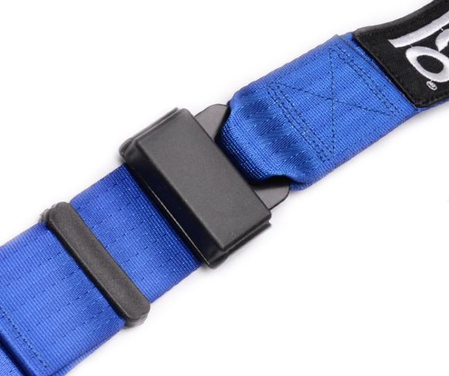 картинка 4-х точечный ремень безопасности Sparco Style стандартный замок, синий магазин  StreetTuning 