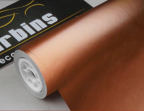 картинка Матовый хром Carbins USA коричневый (1.52м х 18м) магазин  StreetTuning 