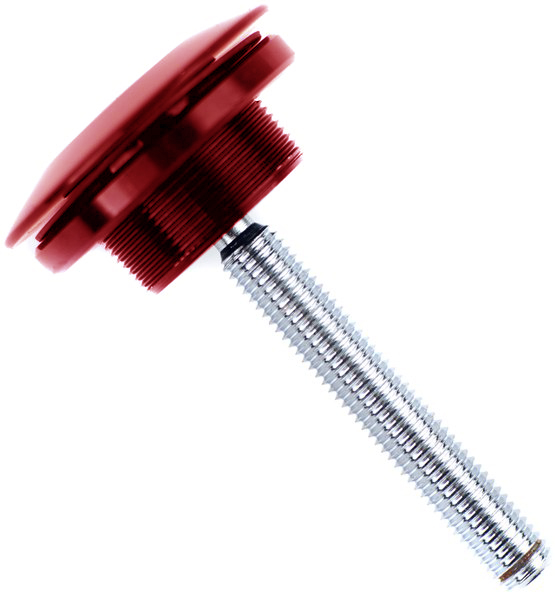 картинка Спортивные нажимные замки капота Epman, цвет красный магазин  StreetTuning 