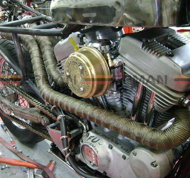 картинка Термолента для выпускного коллектора Epman базальтовая магазин  StreetTuning 