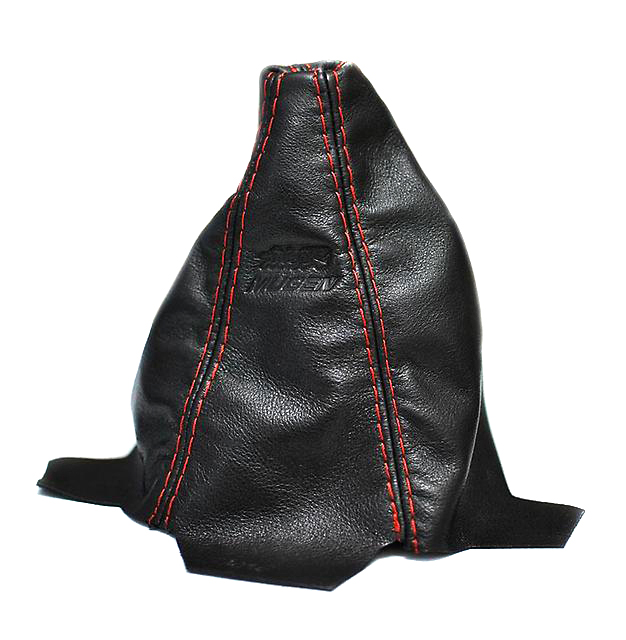 картинка Чехол на КПП Mugen для Honda Integra DC5. Кожа, красная строчка. магазин  StreetTuning 