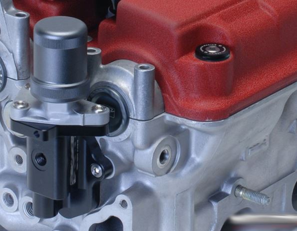 картинка Декоративный колпачок на клапан VTEC Epman, красный магазин  StreetTuning 