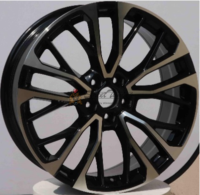 картинка Диски OEM Style Replica R19 7.5J ET44 5X108 Black+Silver магазин  StreetTuning 