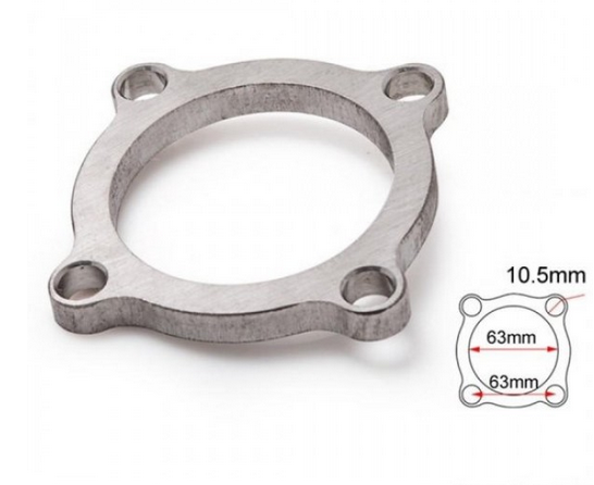 картинка Фланец под турбину T3 50AR T3/T4 GT35 7252, 4 болта, 2.5 дюйма магазин  StreetTuning 