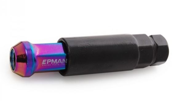 картинка Колесные гайки Epman JDM V48 12x1.5 неохром магазин  StreetTuning 