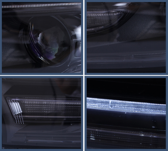 картинка Передние фары для Dodge Charger с 2015 - по 2019 г магазин  StreetTuning 