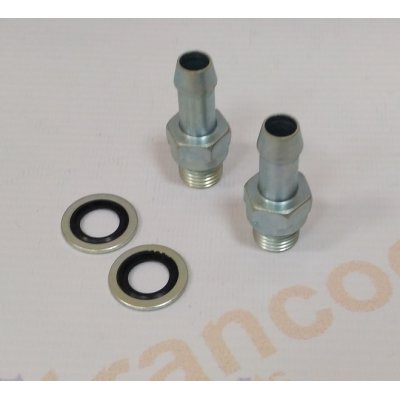 картинка Адаптеры штуцеры  АКПП opel astra H под шланг 10мм - 2 шт магазин  StreetTuning 