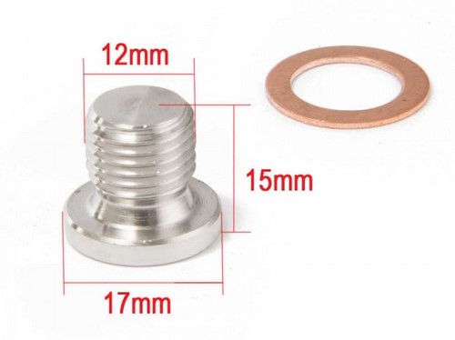 картинка Фитинг-заглушка кислородного датчика , резьба 12х1.25 магазин  StreetTuning 