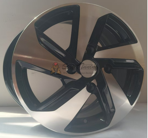 картинка Диски Hyundai OEM Style R15 6J ET33 4X114.3 Black+Silver магазин  StreetTuning 