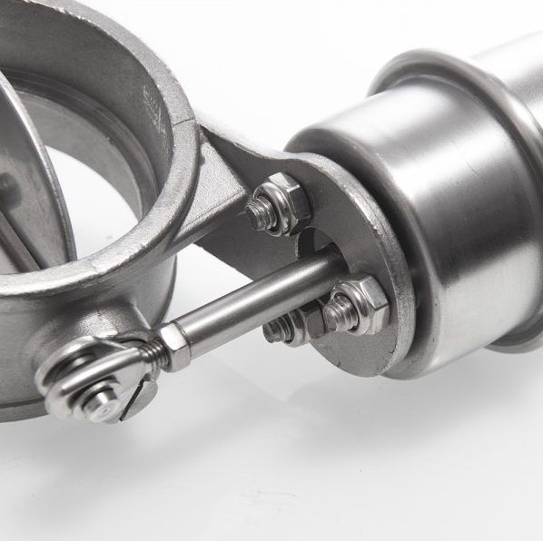 картинка Вакуумная заслонка-дроссель для выхлопа 63 мм (открытая) магазин  StreetTuning 