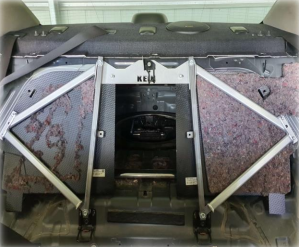 картинка Х-усилитель распорка за заднее сиденье для Subaru Legacy BL 2003-09 магазин  StreetTuning 