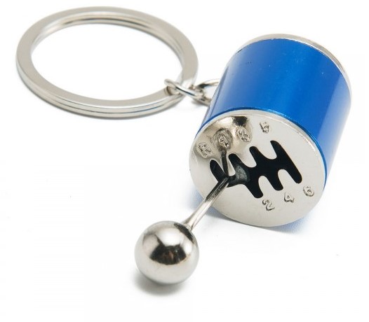 картинка Брелок коробка КПП, цвет синий магазин  StreetTuning 