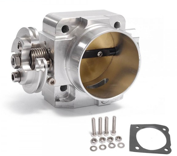 картинка Дроссельная заслонка для Mitsubishi Lancer Evo 4,5,6,  70 мм магазин  StreetTuning 