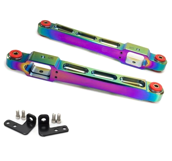 картинка Задние нижние рычаги Epman для Mitsubishi Mirage 97-01 г и Mitsubishi EVO 1 2 3 CE9A, неохром магазин  StreetTuning 