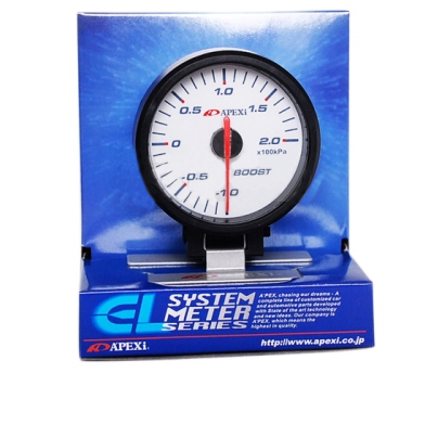 картинка Датчик давления турбины Apexi Style, белое табло магазин  StreetTuning 
