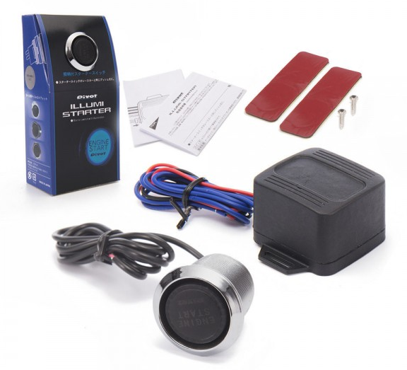 картинка Кнопка старта PIVOT ENGINE STARTER магазин  StreetTuning 