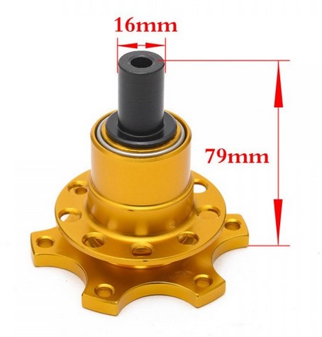 картинка Адаптер для руля ADDCO быстросъемный прижимной, цвет золото магазин  StreetTuning 