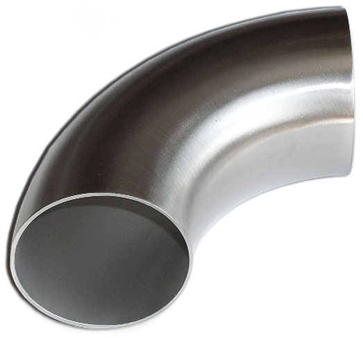 картинка Отвод для выпускных систем 76 мм 90 градусов толщина 1,5 мм магазин  StreetTuning 