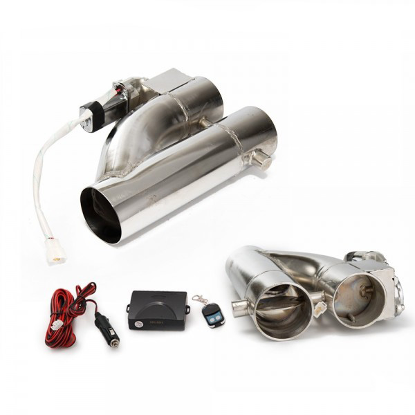 картинка Заслонка выхлопная с электроприводом 63 мм магазин  StreetTuning 