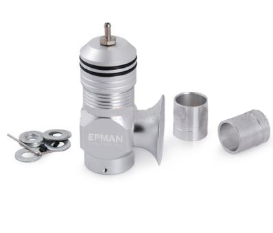 картинка Перепускной клапан (Blow-Off) Epman с одним выходом , серебряный магазин  StreetTuning 
