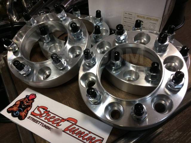 картинка Проставка Starleks 25 мм 6x139.7 12x1.5 цо 108.5 - Silver магазин  StreetTuning 