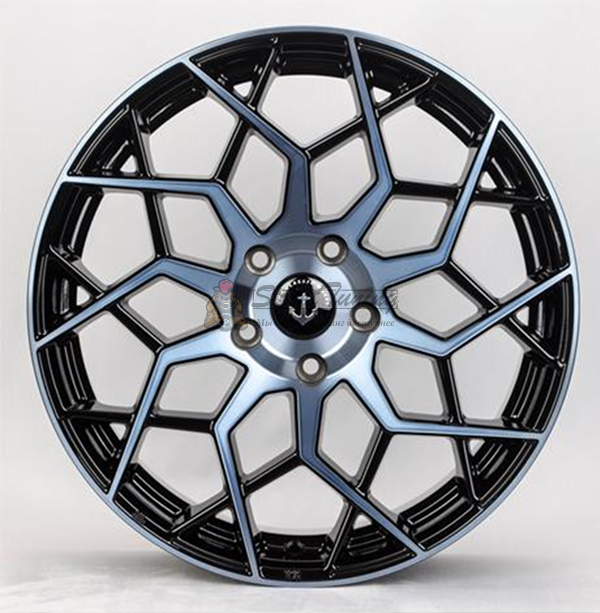 картинка Диски HRE BY01 R19 J9,5 ET38 5X114,3 black+polished магазин  StreetTuning 