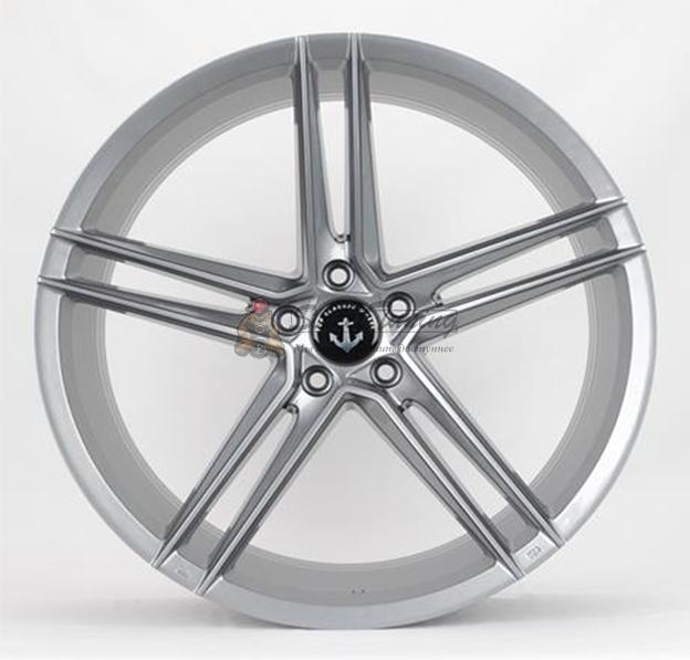 картинка Диски Vossen CV5 R21 J10,5 ET45 5X108 silver магазин  StreetTuning 
