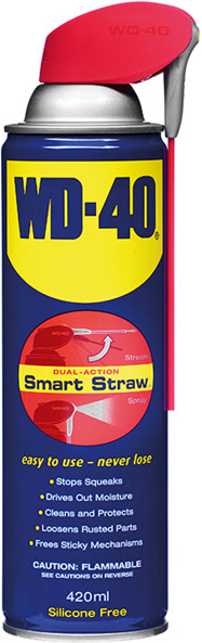 картинка Проникающая смазка WD-40 аэрозоль - 420 мл магазин  StreetTuning 