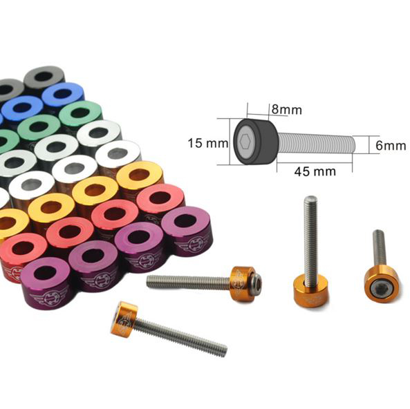 картинка Болты Epman для VTEC соленоида на Honda, зеленые магазин  StreetTuning 