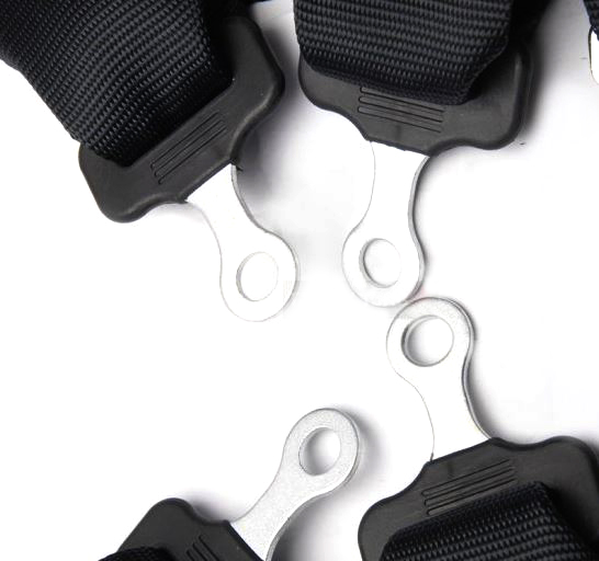 картинка 4-х точечный ремень безопасности TAKATA Style, черный магазин  StreetTuning 