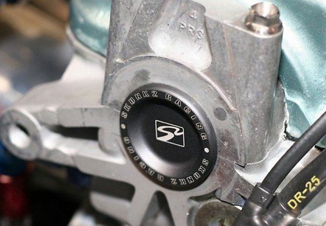 картинка Заглушка распредвала Epman для Honda, фиолетовая магазин  StreetTuning 