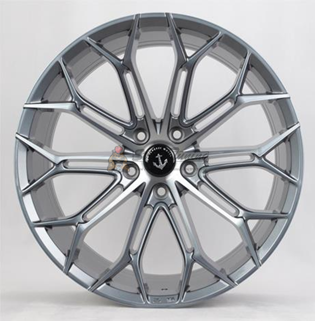 картинка Диски HRE BY02 R18 J9 ET38 5X112 silver магазин  StreetTuning 