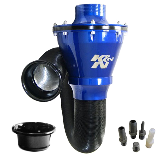 картинка Воздушный фильтр нулевого сопротивления K&N APOLLO Style синий магазин  StreetTuning 