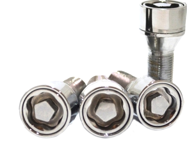 картинка Комплект секретных болтов 12x1.5, 28 мм, конус. - 675110EM-2Key магазин  StreetTuning 