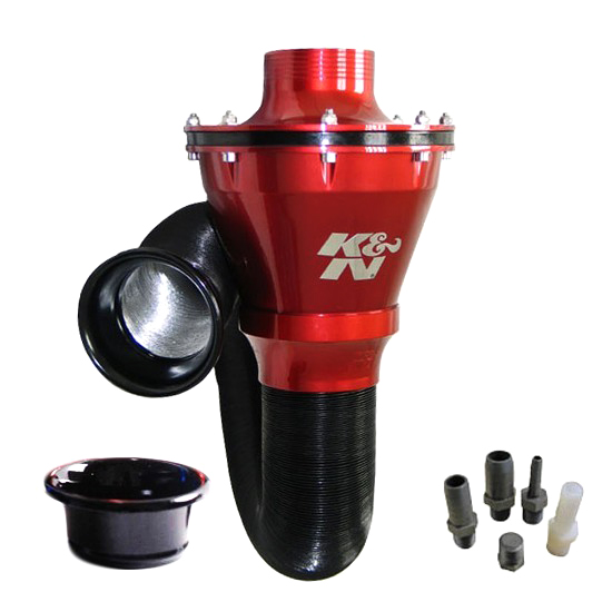 картинка Воздушный фильтр нулевого сопротивления K&N APOLLO Style красный магазин  StreetTuning 