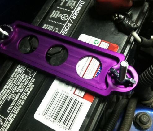 картинка Крепеж для аккумулятора Epman, серый  L-172 мм магазин  StreetTuning 