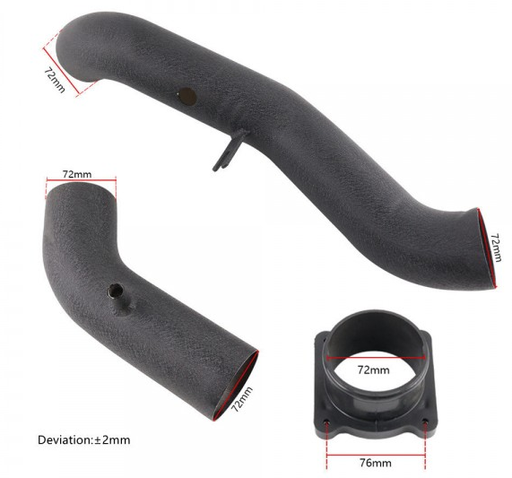 картинка Холодный впуск Epman с фильтром для Infiniti G35 V35 / Nissan 350Z магазин  StreetTuning 