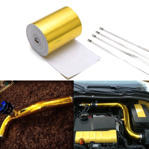 картинка Термолента для впуска Epman до 450гр, золотая (50мм*5м рулон) магазин  StreetTuning 