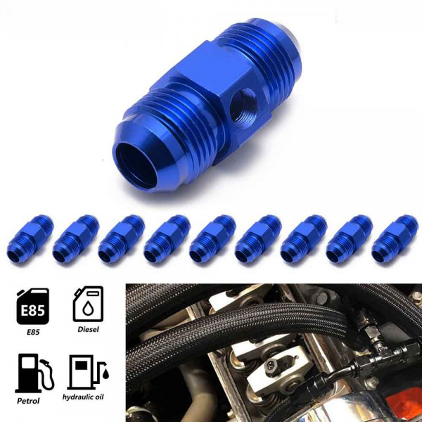 картинка Фитинг тройник AN10-1/8NPT-AN10 магазин  StreetTuning 