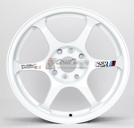 картинка Диски SSR Type-C RS R15 J6,5 ET38 4X100 white магазин  StreetTuning 