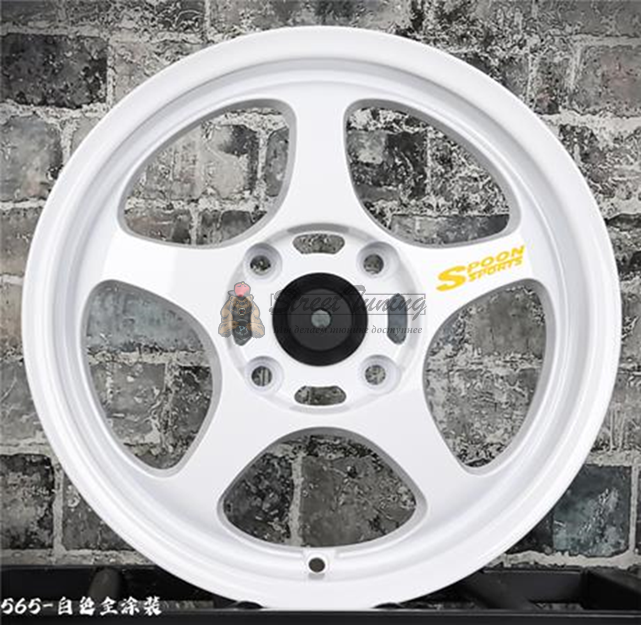 картинка Диски Spoon Sports SW388 R15 J6,5 ET35 4X114,3 white магазин  StreetTuning 