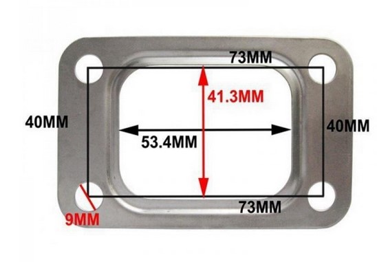 картинка Прокладка под турбину  T25 T28 GT25 GT28 GT2876 магазин  StreetTuning 