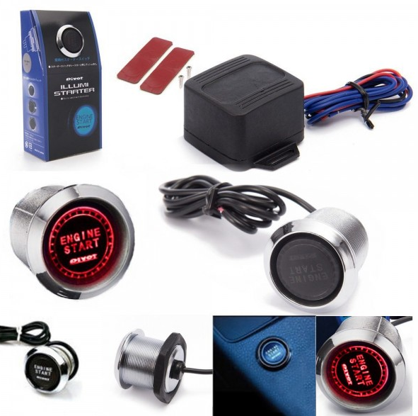 картинка Кнопка старта PIVOT ENGINE STARTER магазин  StreetTuning 