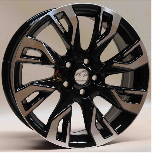 картинка Диски OEM Mitsubishi Style  R18 7J ET38 5X114.3 Black+Silver магазин  StreetTuning 