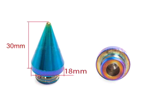 картинка Комплект наконечников для гаект Blox , неохром магазин  StreetTuning 