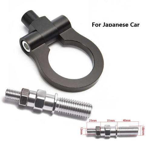 картинка Буксировочное кольцо Epman для японских авто, черное магазин  StreetTuning 